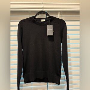 Saint Laurent Black Crewneck Sweater